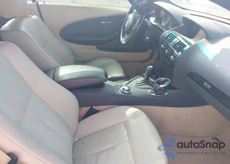 2005 BMW 645Ci из США, поврежденный, VIN WBAEK73415B327300